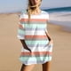 thumbnail image 1 of MKLEKYY Pijama Corto De Verano Para Mujer, Camiseta Holgada Informal De Entrenamiento, Mono Deportivo Sin Espalda, Pantalones Cortos Holgados, Monos, 1 of 4