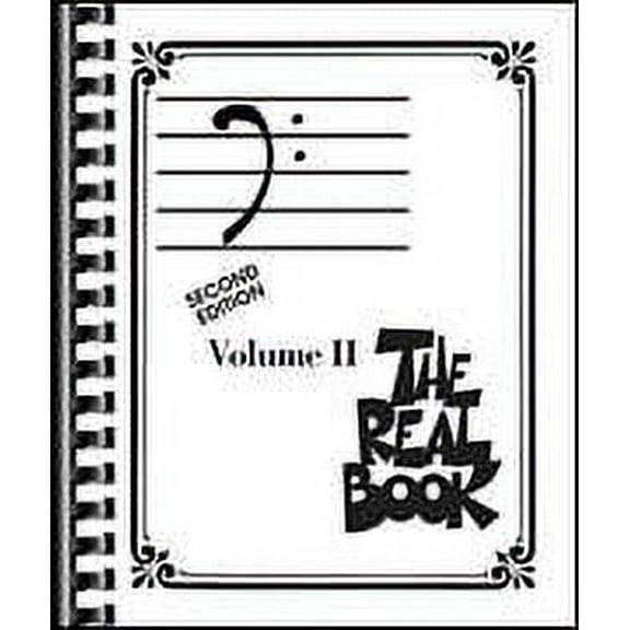 Hal Leonard The Real Book Volume 2 - C Edition Bass Clef Edition