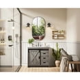thumbnail image 4 of Elegant Kitchen and Bath Austin 36 inch Single Bathroom Vanity in Rustic Grey, 4 of 10
