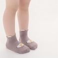 thumbnail image 2 of ZCFZJW Cute Cartoon Pattern Baby Floor Socks Summer Toddler Kids Boys Girls Anti-Slip Slipper Shoes Home Indoor Soft Soled Shoes Socks Z11-Purple 3-5 Years, 2 of 6