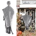 thumbnail image 4 of Accesorios De Calavera De Terror De Halloween, Tela Reutilizable Atmosférica Espeluznante Y Decoraciones De Calavera Colgantes De Plástico De Halloween Ampliamente Aplicables ANGGREK Ocean Broad Surfboard Fins, 4 of 8