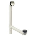 thumbnail image 4 of Westbrass Sch. 40 PVC Bathtub Assembly with Tip-Toe Drain and No-Hole Overflow, Polished Nickel (12-Pack), 4 of 15
