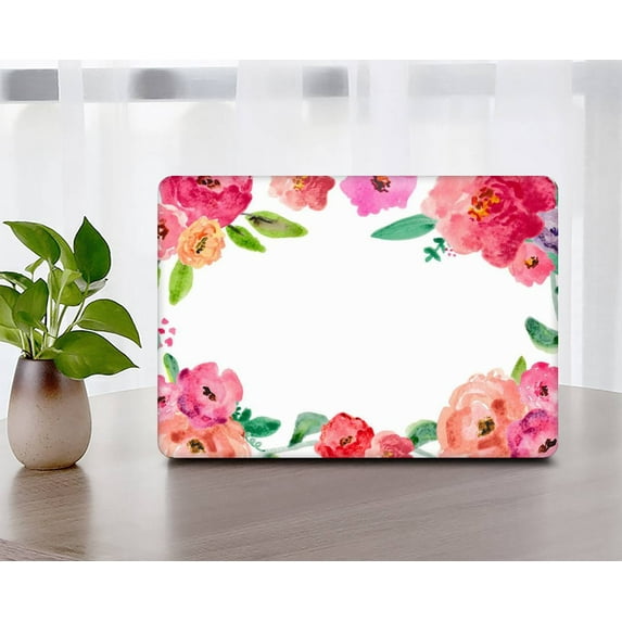 KSK KAISHEK Plastic Hard Shell Case Cover for 2021 2022 2023 Released MacBook Pro 14 inchs XDR Display & Touch ID Model: M2 A2779 A2442 M1 Flowers 149