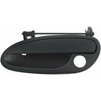 Dorman 88492 Front Driver Side Exterior Door Handle for Specific Pontiac Models, Smooth Black