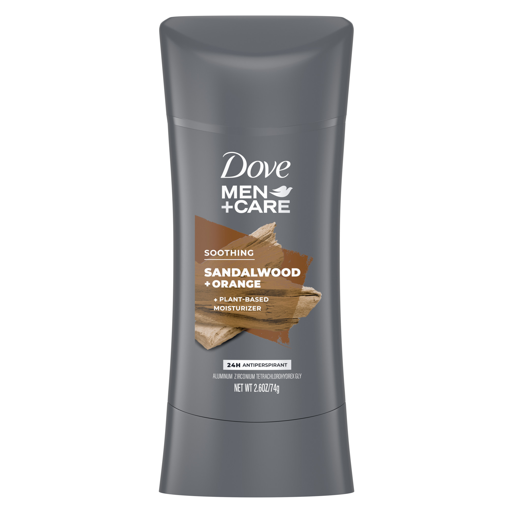 Dove Men+Care Antiperspirant Deodorant Sandalwood + Orange 2.6 OZ