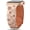 Milk Tea Brown, variant on ZYX Floral Engraved Silicone Band for Apple Watch, Women's Cute Flower Sport Strap, Black & Pink, 38mm/40mm/41mm/42mm(Series 10 11)