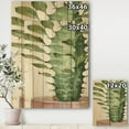 thumbnail image 3 of Designart 'Mixed Green Element II' Cottage Print on Natural Pine Wood, 3 of 3