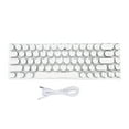 thumbnail image 2 of Clavier de jeu filaire, conception compacte à 60%, rétro-éclairage RVB, plug et jeu, 68 touches clavier PC pour le travail et le jeu, 2 of 7