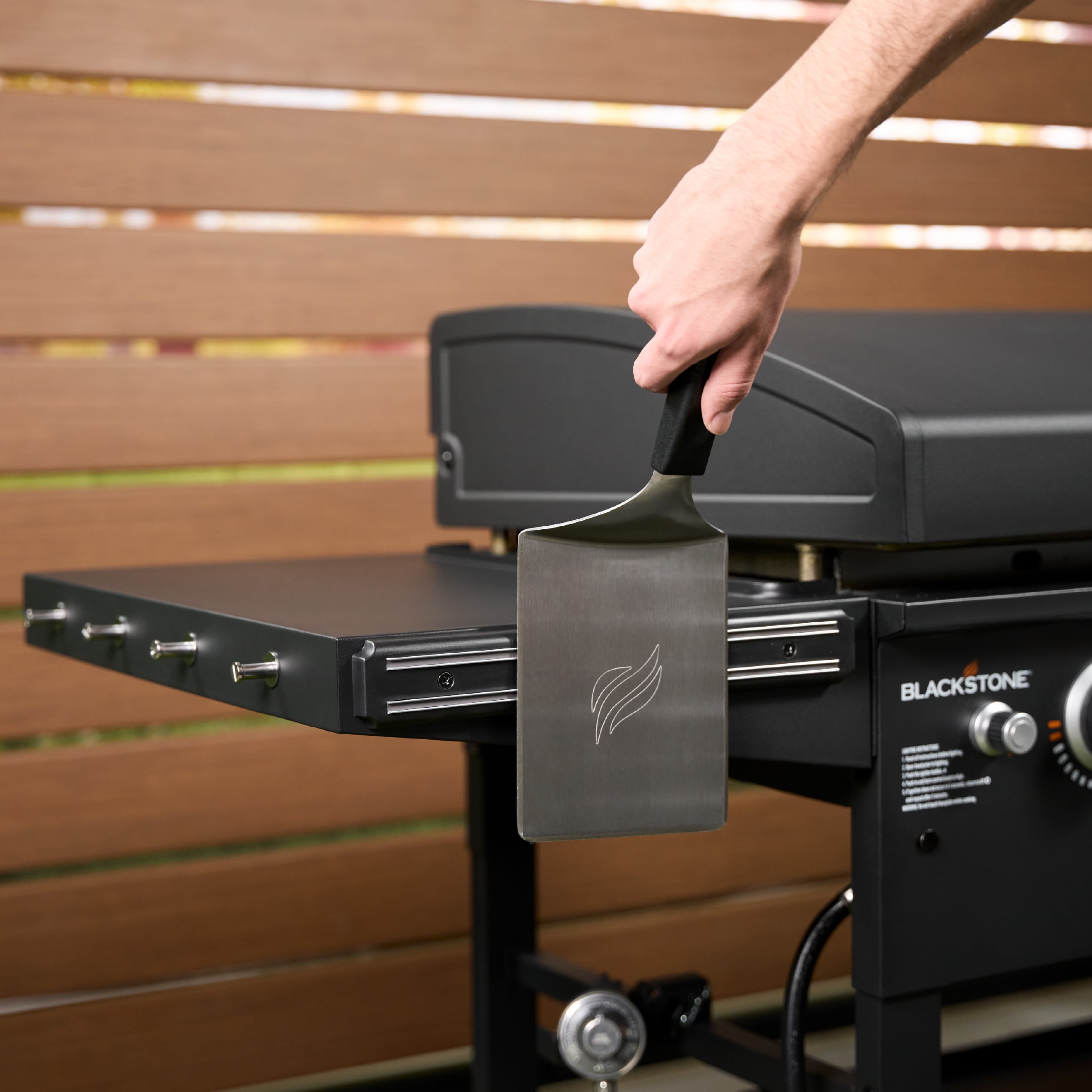 Blackstone Original Outdoor Griddle, 4-Burner 36" Propane Flat Top Grill with Hood, Black