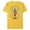 Yellow, variant on Marvel Holiday Christmas Avengers Captain America Nutcracker - Short Sleeve Blended T-Shirt for Adults - Customized-Yellow