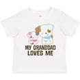 thumbnail image 3 of Inktastic My Granddad Loves Me Granddaughter Girls Girls Toddler T-Shirt, 3 of 5