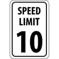 thumbnail image 3 of SPEED LIMIT 10 SIGN, 3 of 4