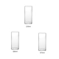 thumbnail image 4 of Monstrate Reemplazo de copa de vino para oficina en casa, taza transparente para bebidas de agua de Pub, tazas de leche para bebidas frías Cocina y Comedor 60x135mm 380ml, 4 of 6