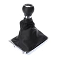 thumbnail image 3 of Accessories 6 Speed Shift Gear Knob Boot Gaiter Frame for   B6 Black, 3 of 7