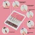 thumbnail image 5 of SHCKE Electrical File Nail Drill Kit Portable File Manicure Pedicure Tools Manicure & Pedicure Care Set，Mini Nail Kit System Pen Shape Electric Nail Drill Manicure Filer Kit, 5 of 8
