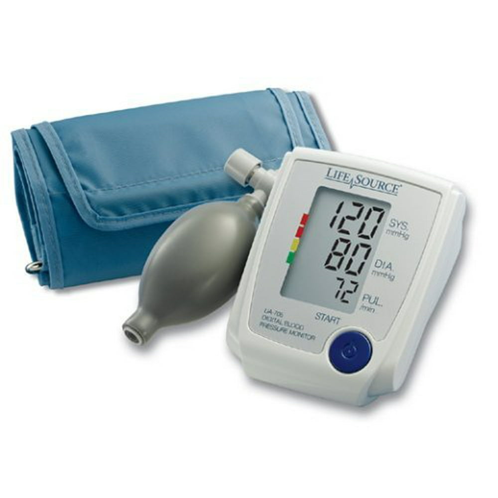 Lifesource Ua 705vl Advanced Manual Inflate Blood Pressure Monitor With
