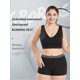 thumbnail image 5 of Sujetador deportivo ultrafino de talla grande para mujer, sin costuras, estilo crop top, color 06, 5 of 5
