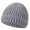 Gray, variant on SuTry Kids Hat Solid Color Knit Beanie Thermal Fleece-Lined Winter Warm Cuffed Hat Infant Everyday Cold Weather Comfortable Hat(Gray,0-12 Months)