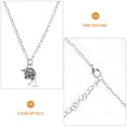 thumbnail image 4 of Necklace Music Large Pendant Necklace Metal 2Pcs 9.8X0.4X0.1In, 4 of 6