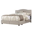 thumbnail image 5 of Bowery Hill Furniture Upholstered King Storage Bed Fog Fabric, 5 of 14