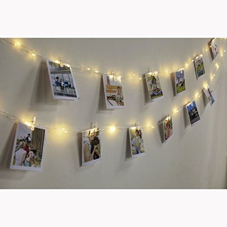 String Lights With Clips Custom LED Photo Clip String Lights Edola Warm White Flexible Copper Wire String Lights With Clips Custom LED Photo Clip String Lights Edola Warm White Flexible Copper Wire
