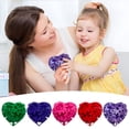thumbnail image 1 of Recortes de estampado hueco de corazón en color degradado • bolas de engranajes 3D • Juguetes antiestrés para aliviar el estrés • Set de 6 piezas, 1 of 6