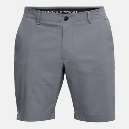 New Men's Under Armour Showdown Golf Shorts Zinc Gray Size 36