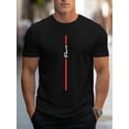 thumbnail image 1 of Camiseta de manga corta con estampado de París para hombre, 1 of 6
