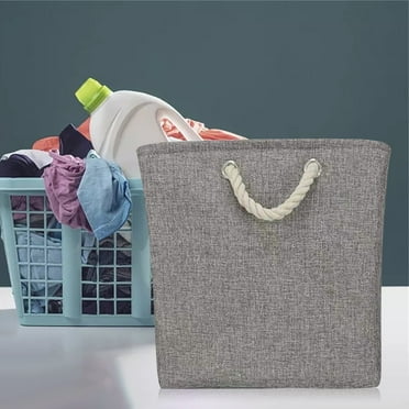 Vikakiooze 2023 Linen Storage Basket Portable Large-capacity Storage Basket Skin Care Products Foldable Sundries