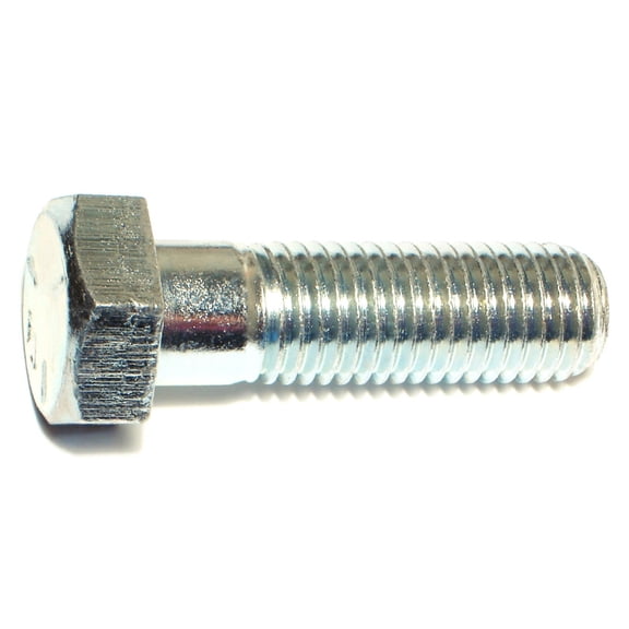 3/4"-10 x 2-1/2" Zinc Plated Grade 5 Steel Coarse Thread Hex Cap Screws CSHS5-654