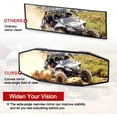 thumbnail image 3 of UTV Rear View Center Mirror with .;-;; Clamp UTV Race Mirror with Convex Mirror Compatible with Polaris RZR S XP (Rotatable), 3 of 7