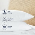 thumbnail image 3 of Doctor Pillow Luna Pedic Luxe Cloud 2 PACK Pillow, 3 of 5
