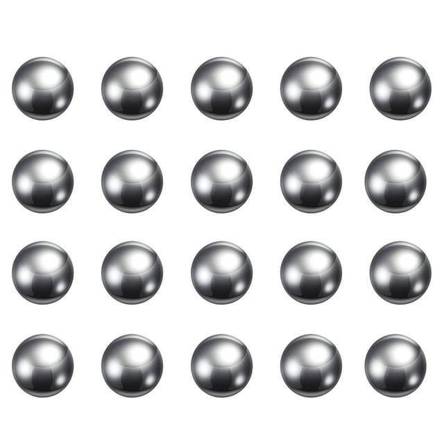 Unique Bargains Billes de Précision Diamètre 13 mm G200 Acier Inoxydable 201 pour Roulements Lot de 30