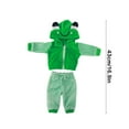 thumbnail image 3 of Tarmeek Vêtements de Poupée en Peluche avec Capuche, Ensemble en Coton Réaliste pour Enfants, Jouets, Pyjamas à Fermeture Éclair, Vêtements d'Animaux, Simulation de Jeu de Rôle pour Filles et Garçons de 3 à 5 Ans, Cadeaux d'Anniversaire et de Noël pour Enfants, 3 of 6