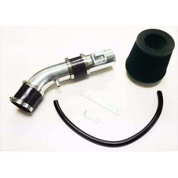 AirX Racing Air Intake Filter Kit For 2013 2014 2015 2016 2017 Honda Accord 2.4L L4 Engine (Black Coated)