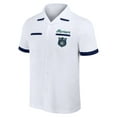 thumbnail image 2 of Men's Darius Rucker Collection by Fanatics  White Seattle Mariners Bowling Button-Up Shirt, 2 of 3