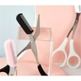 thumbnail image 6 of Nogis 1 Pcs Professional Precision Trimmer Eyebrow Shear Scissors Hair Remover with Eyebrow Comb and Non Slip Finger Grips for Men, 6 of 7