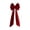 Red, variant on HOARBOEG Christmas Velvet Bow 15.7 x 70.9 Inch, Large Burgundy Trailing Bow, Tree Topper Door Fireplace Mantel Holiday Decorative Statement Piece