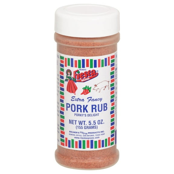 Pack Of 2 Bolner's Fiesta Pork Rub, 5.5 oz (Package May Vary)