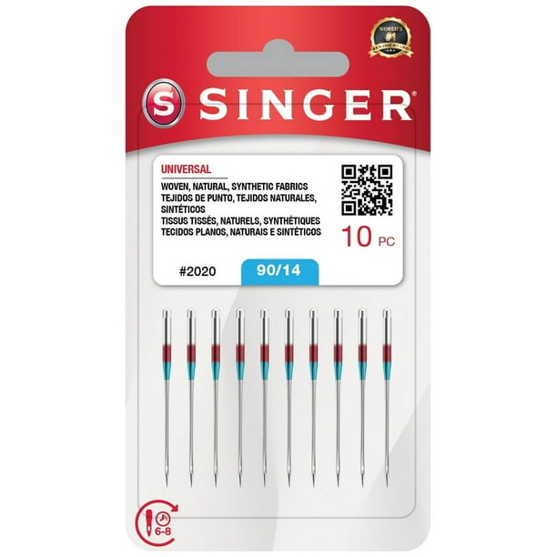 Agujas para Máquina de Coser SINGER Universal 2020 Talla 90/14