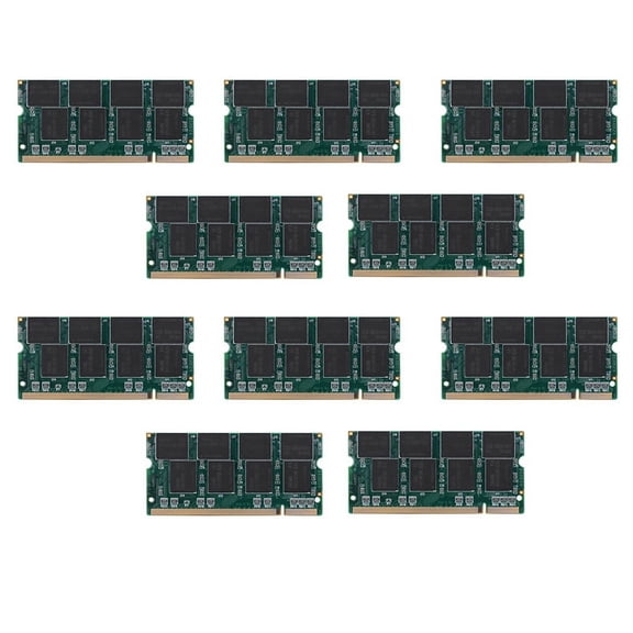 10X 1GB DDR1 Laptop Memory Ram SO-DIMM 200PIN DDR333 PC 2700 333MHz for Notebook Sodimm Memoria