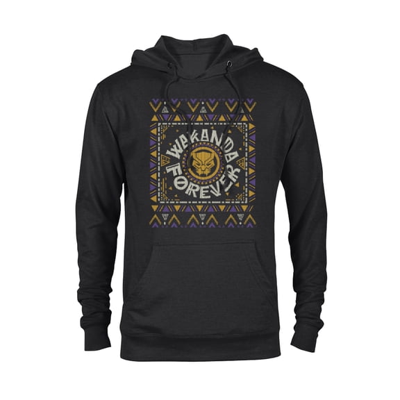 Marvel Black Panther Wakanda Forever Holiday Sweater - Pullover Hoodie for Adults - Customized-Black