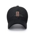 thumbnail image 1 of Gorra de camionero de sol transpirable de malla de verano gorra de béisbol de rejilla hueca para mujer de verano LingWen 9024715493934, 1 of 1