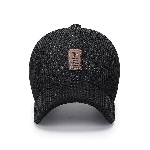 Gorra de camionero de sol transpirable de malla de verano gorra de béisbol de rejilla hueca para mujer de verano LingWen 9024715493934