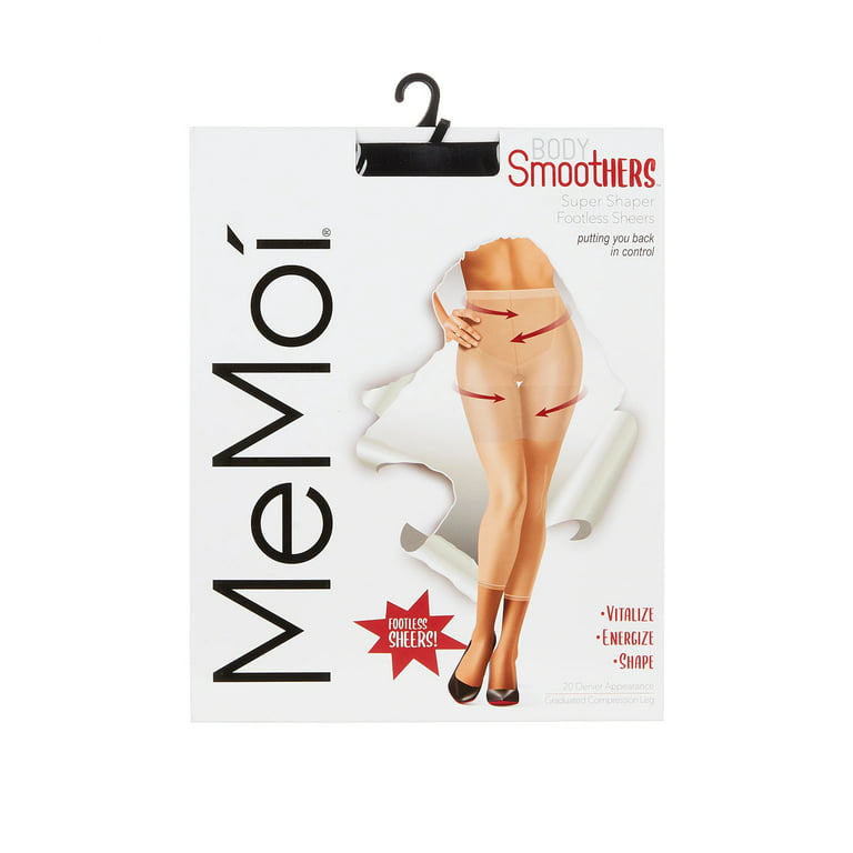 Women's MeMoi MM-291 Body Smoother Footless Sheer (Honey Q2) 