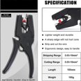thumbnail image 4 of Automatic Wire Stripper and Cutter,2 in 1 Heavy Duty Wire Stripping Tool for Wire Stripping,Cutting 5-20mm/(0.25-0.75Inches), 4 of 5