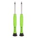 thumbnail image 1 of Destornillador Mini Torx T6 de 2 piezas, Cabeza Torx Magnética de 3mm, Longitud de 87mm para Reparaciones de Pequeños Electrodomésticos, Verde Amarillo, 1 of 7