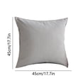 thumbnail image 2 of Hwkond Couch Pillows Modern Solid Colour Pillow Sofa Cushion Cushion Bedroom Decorative Cushion,White, 2 of 5