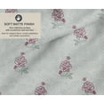 thumbnail image 2 of Printed Cotton Canvas Fabric by Soimoi | Floral Pattern - White | 56 Inch Wide | Sold By 3 Yard | Heavy Duty Craft & Upholstery Fabric, 2 of 7