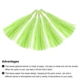 thumbnail image 4 of Guirnalda Borlas Unique Bargains 20uds Verde con Cuerda Borlas Papel Seda, 4 of 7